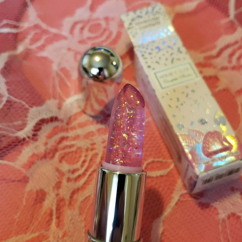 🌟HP⭐LAVENDER CONFETTI Winky Lux Limited Edition Glimmer Balm NWT